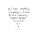 Trixi-Gronau-Leinwandbild-Liebesgedicht-ErichFried-Schrift-blaugrau-Hinter-weiß-front