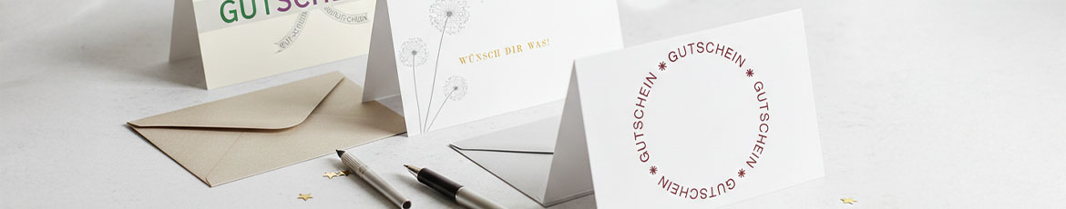 Gutscheinkarten Gutscheine 2026