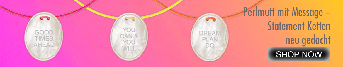 PerlmuttKetten mit Message Sorbet 2025