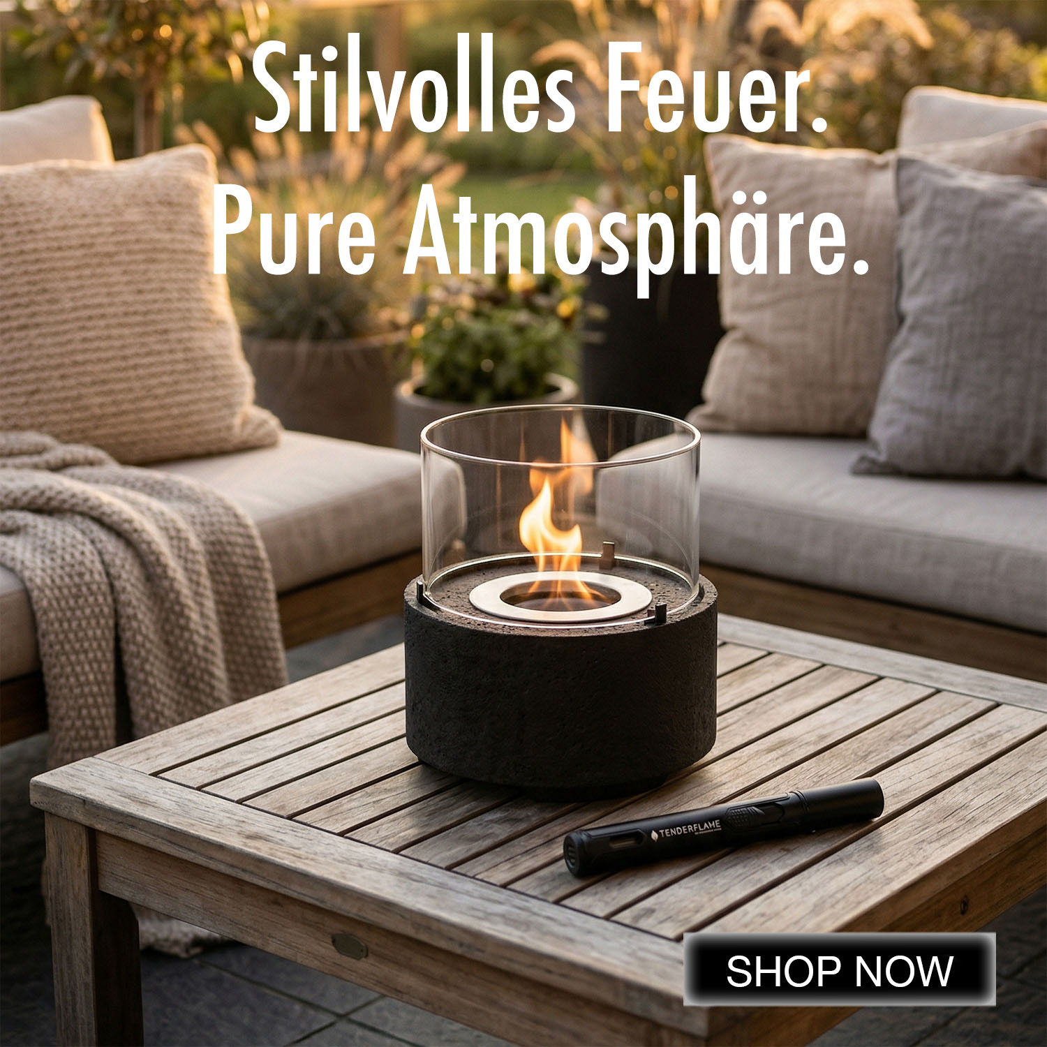 Tenderflame Kerze Cafe 18 Lava style 2026