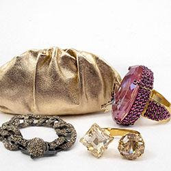 Glitter, Glam, metallic