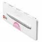 Preview: caran d ache 849 Kugelschreiber caran d Ache 849 ballpoint Claim Your Style Hibiskus rosa, Metallbox von der Seite
