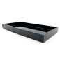 Preview: Mini Size Tray, Mima rectangular, paint Lacquer black, style