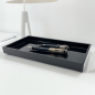 Preview: Mini Size Tray, Mima rectangular, paint Lacquer black style