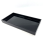 Preview: Mini Size Tray, Mima rectangular, paint Lacquer black