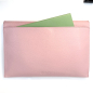 Preview: BGents leather Laptop Tablet, Couvert pink, back