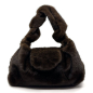 Preview: Tote Amalia faux fur braun front