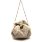 Preview: Mini Tote Ida faux fur beige front haengend