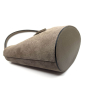 Preview: Tote Bag Juna Suede greige, buttom
