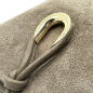 Preview: Tote Bag Juna Suede greige, detail