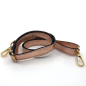 Preview: Tote Bag, Vizenza Leather metallic pinkgold, strap