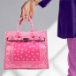 Preview: Tote Bag, Frida L, Paisley pink, style