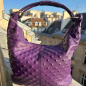 Preview: Shoulder Bag  Emilia, leather purple, style