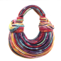 Preview: Tote Calypso Multicolore pink, Knoten, front