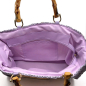 Preview: Tote Bag Flo Rattan und Raffa flieder,inside