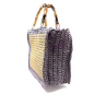 Preview: Tote Bag Flo Rattan und Raffa flieder side