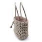 Preview: Drawstring closure of Vimoda Cleo handbag seen from the side