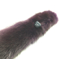 Preview: Bonnie Bag Bug charm mink pendant aubergine, back