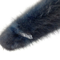 Preview: Bonnie Bag Bug charm mink pendant blue, back