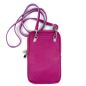 Preview: Bonnie MiniBag, Mobilecase, leather pink,  backside