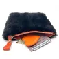 Preview: Bonnie Porchette Felltasche Clutch Alice, Nutria braun, style