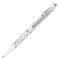 Preview: Caran d'Ache 849 Toile de Jouy White ballpoint pen with blue illustrations