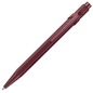 Preview: Caran d'Ache 849 Toile de Jouy Burgundy monochrome aluminium ballpoint pen