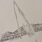 Preview: Toile de Jouy Geneva Edition illustration featuring Geneva Jet d'Eau