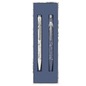 Preview: Caran d'Ache 849 ballpoint and mechanical pencil set in blue presentation box
