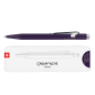 Preview: Caran d'Ache 849 Kugelschreiber, fDunkelviolett, slimbox