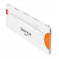 Preview: Caran d'Ache, Kugelschreiber 849 Colormat-X, metallic orange Slim Case side