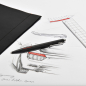 Preview: Caran d'Ache, Kugelschreiber, Ecridor Chevron, Racer mattschwarz, style