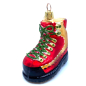 Preview: Christborn Weihnachtsanhänger Wanderschuh rot, front