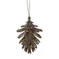 Preview: Christmas Inspirations pinecone Christmas ornament in iridescent brown