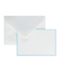Preview: Crown Mill Cards Set A7 Bi-Color white-iceblue