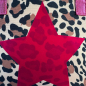 Preview: Vimoda Tote bag, Lea, Rive Gauche Druck , Bambus Griffe, Canvas, Leo Print schwarz, style