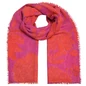 Preview: Cute Stuff Cashmere Schal Dahlia Wild Berry mit Dahlienmotiv