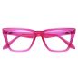 Preview: Doubleice Lesehilfe Diva fuchsia pink, front