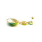 Preview: Ekaterini Ohrringe sunrise shells, Muschelanhänger, pinke Swarovski Kristale und goldenen Akzente, seite