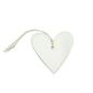 Preview: Gift Tags, Heart cremewhite-gold, back