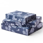 Preview: folding gift box blue forest range