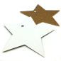 Preview: Gift Tags, Star-pink-gold-glitter,backside