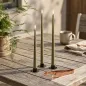 Preview: Ester-Erik Kerzenhalter matt schwarz2er Set, style Garten