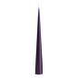 Preview: Ester-Erik Cone Candle dark amethyst, 37cm solo