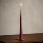 Preview: Ester-Erik Cone Candle  plum, 37cm, style