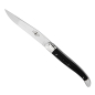 Preview: Forge de laguiole Steakmesser, komprimertes Gewebe, schwarz