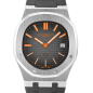 Preview: Genius Watch, Armbanduhr, smart collection, Italien, grau, Lünette