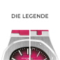 Preview: Genius Watch, Armbanduhr, smart collection, Italien, grau, die Legende
