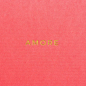 Preview: Gmund Greeting Card little color notes A7 Amore, neon pink hotfoil printing gold, with envelope style