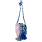 Preview: Guanabana CrossbodyBucket Bag M Hutt flieder-gruen, Rückseite